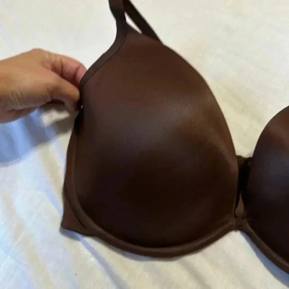 Cacique Lightly Lined Full Coverage Bra Chocolate Brown Size 42DDD - Picture 2 of 6